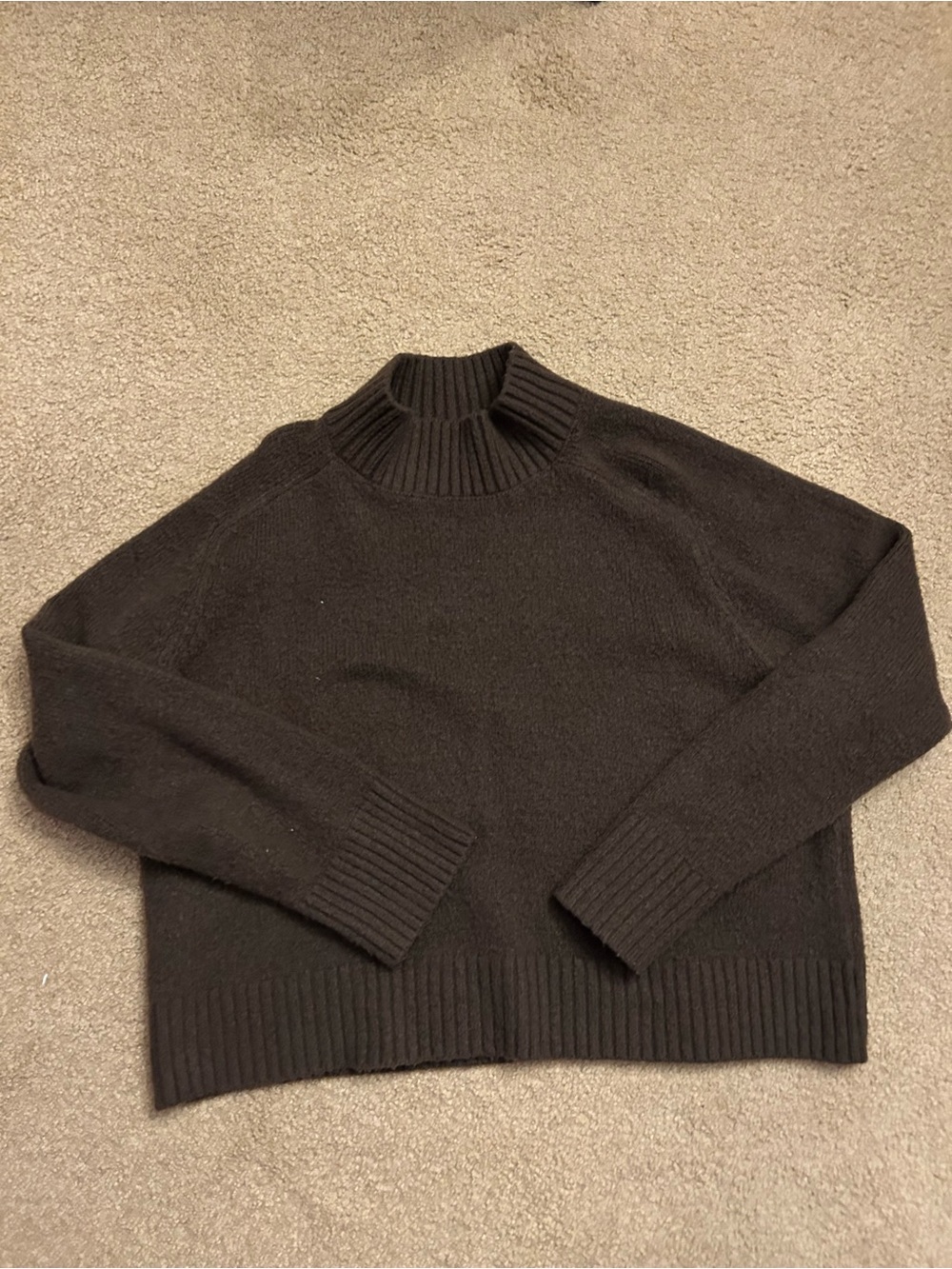 abercrombie mockneck sweater